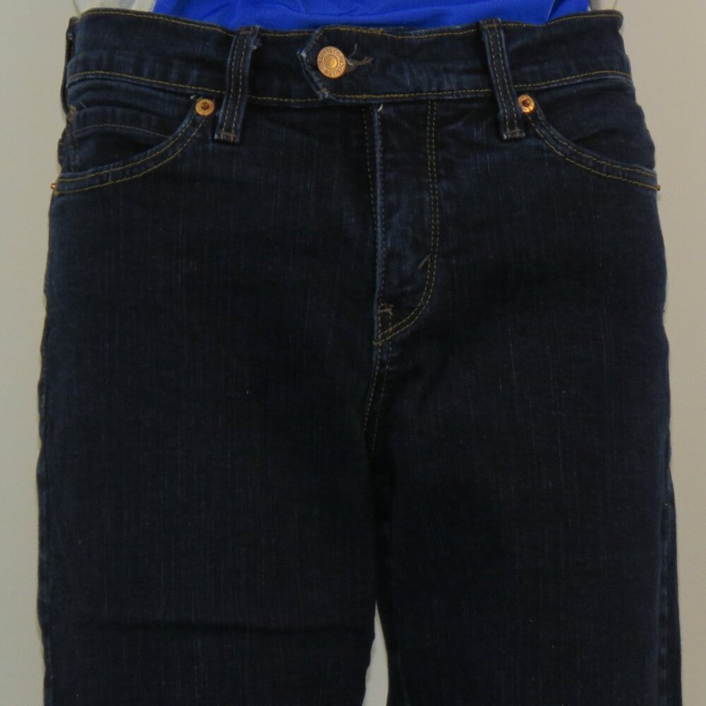 Levi's 548 Women's Perfectly Slimming Mid-Rise Blue Jean Capris Size 8 (C1378)